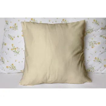 Povlak na dekorativní polštářek Polášek Holešov Povlak jersey č.57 40x40 100% bavlna Světle béžová