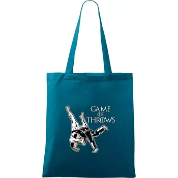 Game of Throws Judo - Taška bavlněná - 42 x 38 cm ( Petrolejová )