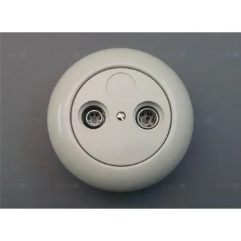 vypínač Porcelánová zásuvka s rámečkem RADIO/TV