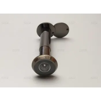 Dveřní řetízek a západka Kukátko staromosaz 60-85mm