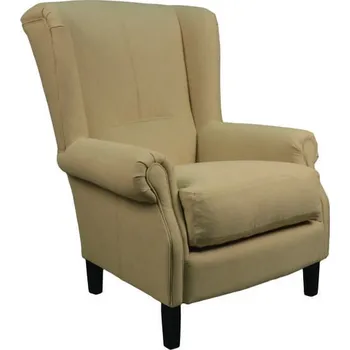 Křeslo Solenzara Čalouněné křeslo Francis Armchair loose seat - NC-733 Látkové čelounění: TC-012, Povrchová úprava nohou: Whitewash M Beech P132A