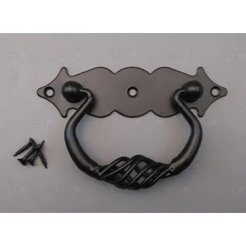 Nábytkové kování úchytka AG1006-100x31 černá