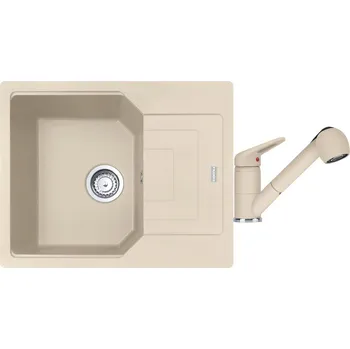 Granitový dřez Set Franke UBG 611-62 Pískový melír + Franke FC 9547 Pískový melír