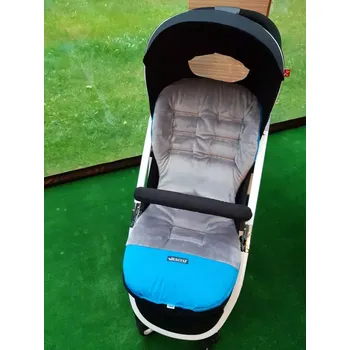 ESITO | Podložka do kočárku Soft Bamboo - tyrkysová / UNI