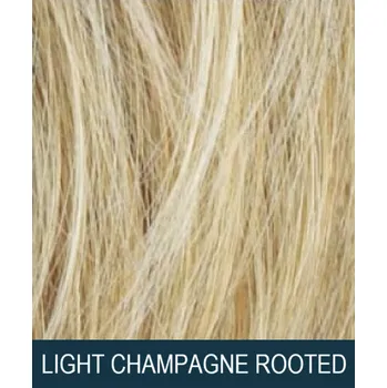 Paruka Exclusive wigs by Lubo paruka Maxi Luxury Human Hair *****/ Odstín: Light champagne rooted