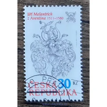 Sběratelství ČR 669 raz., Jiří Melantrich z Aventina (1511 - 1580), r. 2011