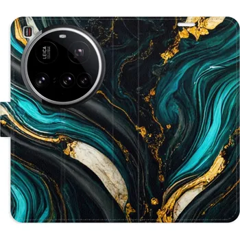 Pouzdro na mobilní telefon Flipové pouzdro iSaprio - Dark Paint - Xiaomi 15 Ultra