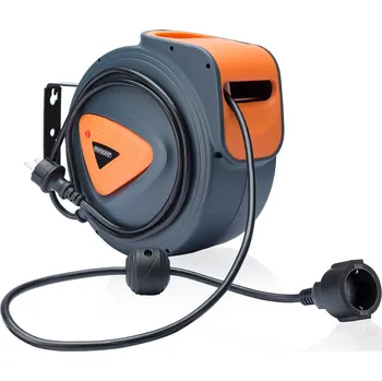 Prodlužovací kabel Automatický navíječ kabelu 15 m + 1,5 m připojovací kabel