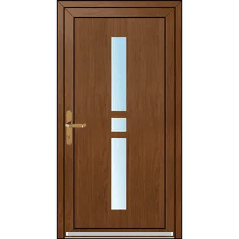 Vchodové dveře OknaDvereNaMiru.cz Vchodové plastové dveře STYL Megan – standardní termín výroby 70 x 170 cm