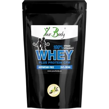 Protein YOURBODY WHEY PLUS PROTEIN Vanilka 1kg