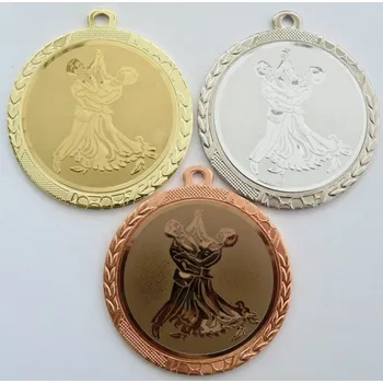 Taneční medaile D113-N30 Stuhu vyberte z naší nabidky.