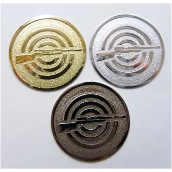 Dětské navlékací korálky Puška MAXI emblémy A 2 č.90