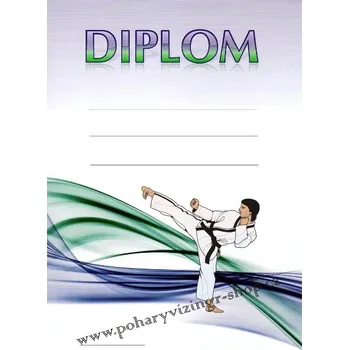 Karate diplom A4 č.4