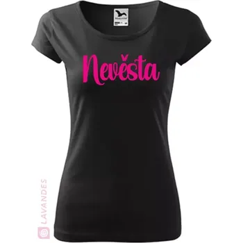 Dámské tričko Tričko pro nevěstu, černá, 3XL (Tričko pro nevěstu)