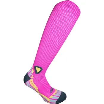 Pánské ponožky SPORT FUN kompresní podkolenky COMPRESSOX 35-38 růžová