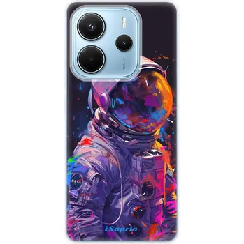 Telefonní příslušenství Odolné silikonové pouzdro iSaprio - Neon Astronaut - Xiaomi Redmi Note 14