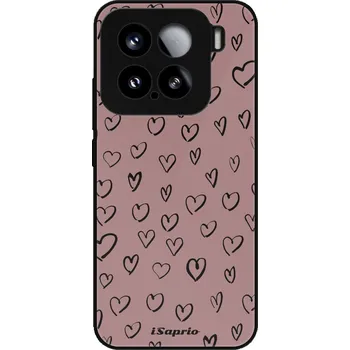 Telefonní příslušenství Lesklé pouzdro Exclusive iSaprio - Heart Dark - Xiaomi 15