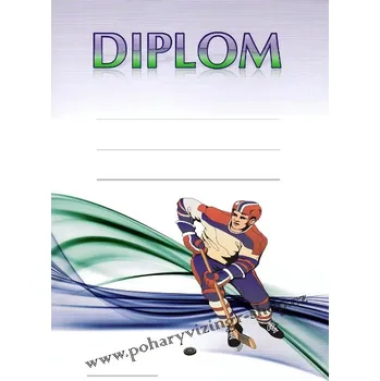 VIZINGR Hokej diplom A4 č.25