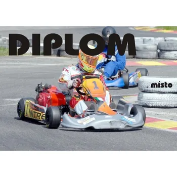 Motokáry diplom - A4 č.2