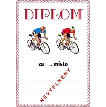 VIZINGR Cyklistika diplom A4 č.1