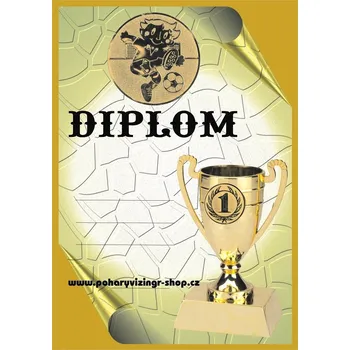 Fotbal děti diplom A4 č.53