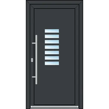 Vchodové dveře OknaDvereNaMiru.cz Vchodové plastové dveře STYL 1405 – standardní termín výroby 70 x 170 cm