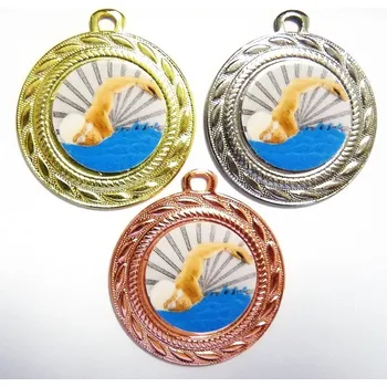 Plavání medaile D109-K008 Stuhu vyberte z naší nabídky.