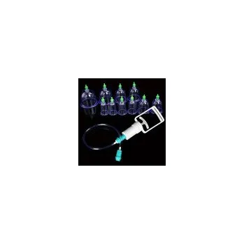 Vakuová pumpa Sada 10 ks podtlakových baněk s pumpou VP05 VP05 8595729792272