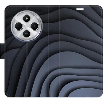 Pouzdro na mobilní telefon Flipové pouzdro iSaprio - Dark Waves - Xiaomi Redmi 14C / Poco C75