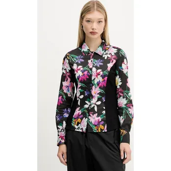 Dámská košile Košile Desigual COSTADILLO dámská, černá barva, 25WWCW15 99A, vel. XS