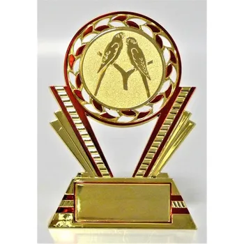 VIZINGR Papoušci plaketa Q130Z-103 - zlatá