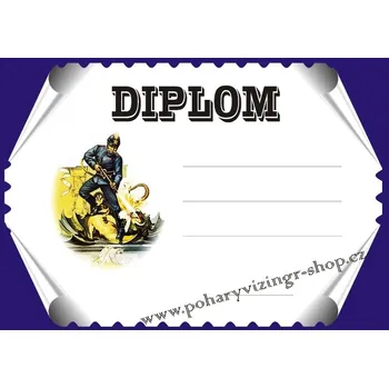 Hasiči diplom A4 č.22
