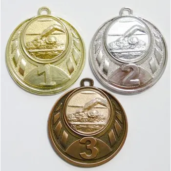 Plavání medaile D43-A47 Stuhu vyberte z naší nabidky.