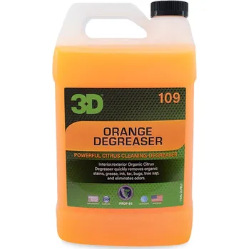 Univerzální čisticí prostředek 3D GLW SERIES Prémiový organický univerzální čistič 3,78l 3D Orange Degreaser