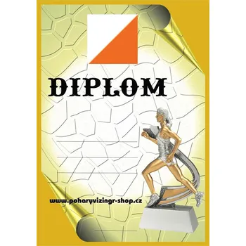 Orientační běh žena diplom A4 č.4