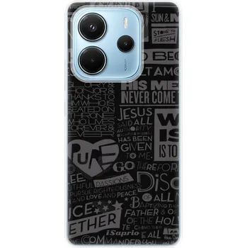 Pouzdro na mobilní telefon Odolné silikonové pouzdro iSaprio - Text 01 - Xiaomi Redmi Note 14