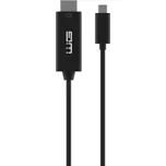 WG - Datový kabel Type-C na HDMI, 3 metry, 4K, černá