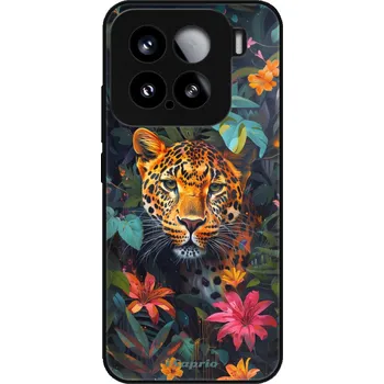 Lesklé pouzdro Exclusive iSaprio - Flower Jaguar - Xiaomi 15