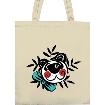 Nákupní taška Nákupní taška unisex s potiskem BooA panda paid bag