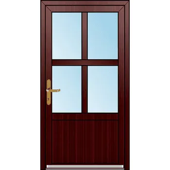 Vchodové dveře OknaDvereNaMiru.cz Vchodové plastové dveře SLOUPKOVÉ Adriana – standardní termín výroby 60 x 150 cm