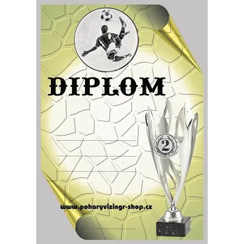 Nohejbal diplom A4 č.18