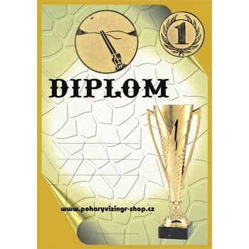 VIZINGR Trap-skeet diplom A4 č.38