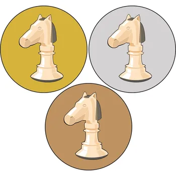 VIZINGR Šachy jezdec MAXI loga L2 č.98