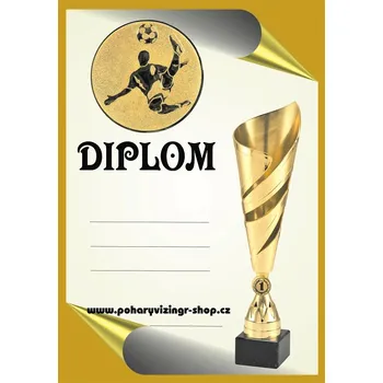 Nohejbal diplom A4 č.20