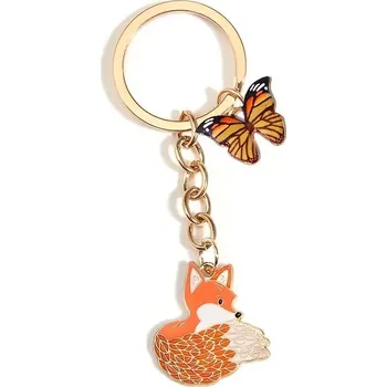 Přívěsek na klíče s liškou
