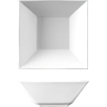 Suisse Langenthal | Miska hranatá, bílá, 9,2x9,2 cm, Actual