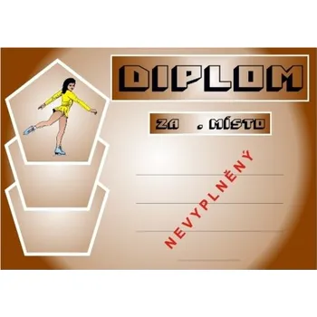 Krasobruslení diplom A4 č.7