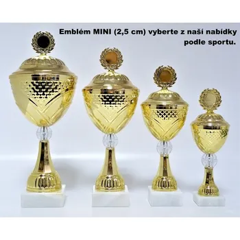 Poháry 2534 Emblém MINI vyberte z naší nabídky nebo nám zašlete Vaše logo.