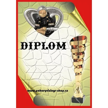 Hasiči diplom A4 č.35