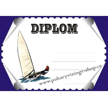 VIZINGR Jachting diplom A4 č.6